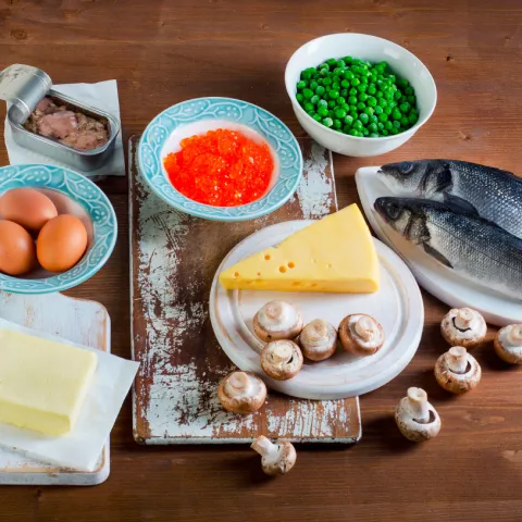 Vitamina D Alimentos con Vitamina D