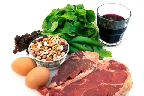 Alimentos para la anemia Dieta para la anemia
