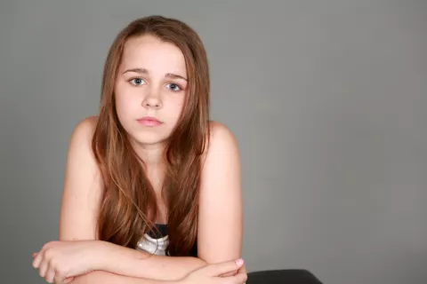 Pubertad precoz Niña con pubertad precoz